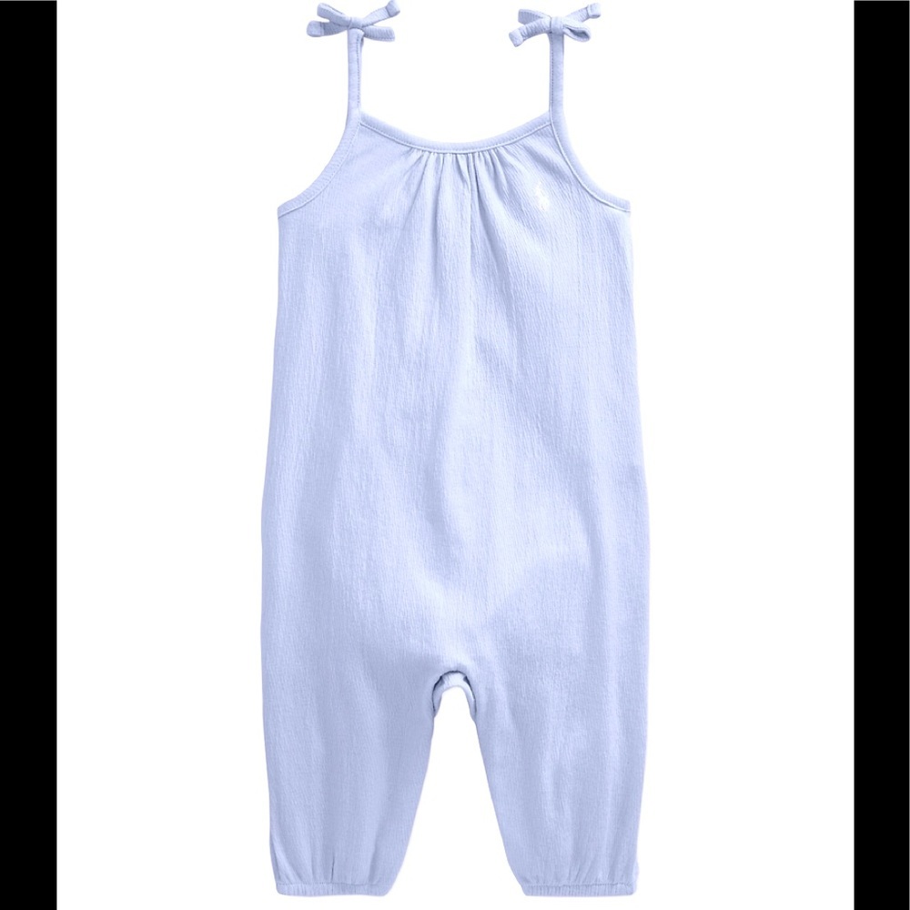 Polo Ralph Lauren Baby Girls Stretch Jersey Romper
